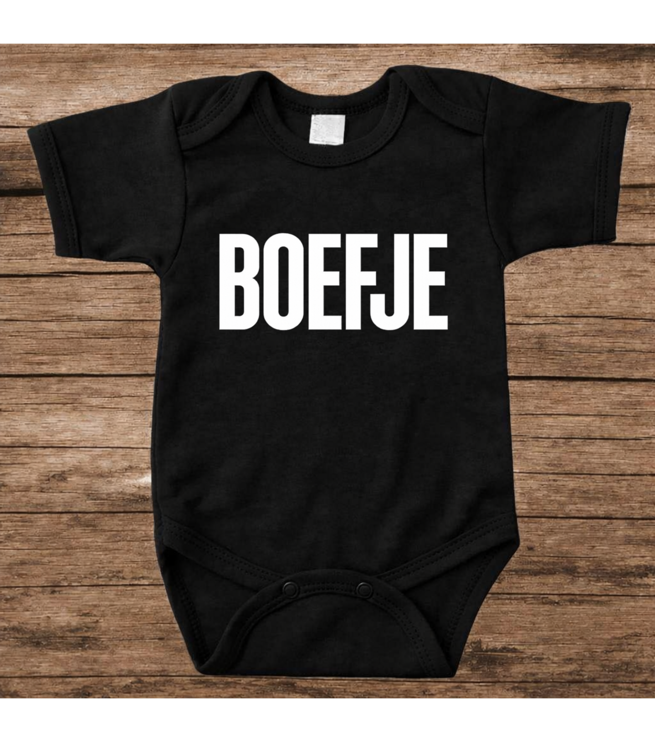 Romper boefje ZWART